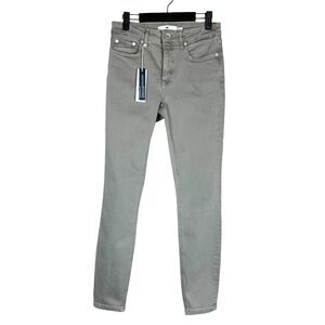 Vineyard Vines Jamie High-Rise Skinny Pants Jeans in Anchor Gray Size 26 NWT